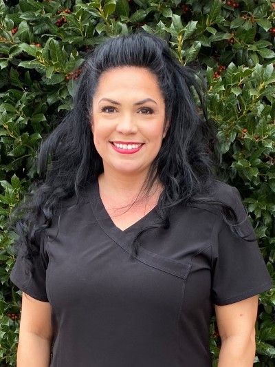 Outdoor photo of our patient coordinator, Faith