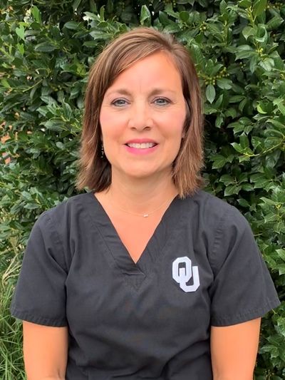 Outdoor photo of our dental assistant, Teri